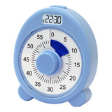 Reloj De Cuenta Regresiva Con Temporizador Visual De Azul