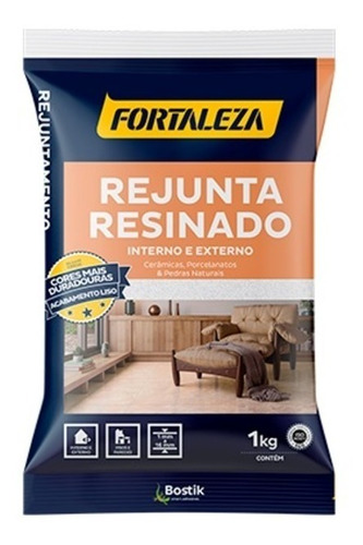 Rejunte Resinado P/ Porcelanato E Cerâmico 1kg- Várias Cores