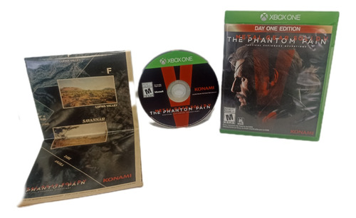 Metal Gear Solid 5 The Phantom Pain Xbox One Físico Completo