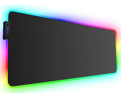 Mouse Pad Para Videojuegos 800 X 300 X 4 Mm Color Negro