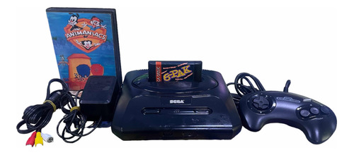 Console Sega Genesis 1 Controle + 2 Fitas Original Completo