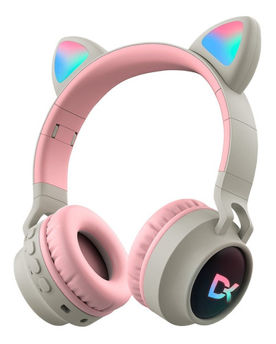 Auriculares Inalambricos Dekkin Bluetooth Vincha Orejas Gato