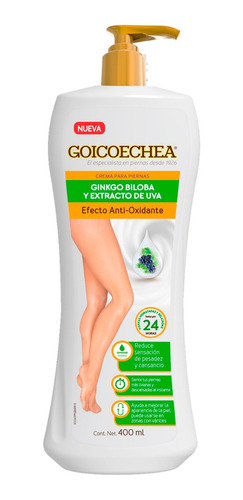 Goicoechea Crema Corporal Ginkgo Biloba 400ml