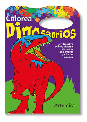 Colorea Dinosaurios - Pintar Dinosaurios Con Manija