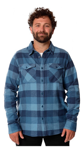 Camisa Oryx Yoho Azul Hombre