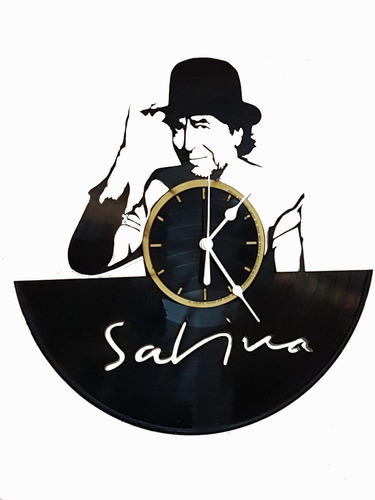 Reloj De Pared Decorativo En Acetato De Vinilo  Sabina