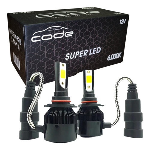 Kit Super Led Techone 12v 24v H1 H3 H4 H7 H8 H9 H11 Hb3 Hb4