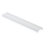 Canaleta Perfil Acrílico Difusor Para Led 15mm Branco Br 1mt