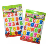 Set De Letras Magneticas Infantiles + Abecedario Completo