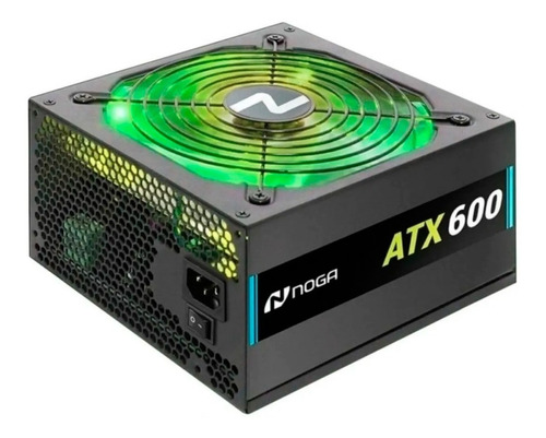 Fuente Alimentacion Atx 600w Luces Led Pc Noga Atx-600 Rgb