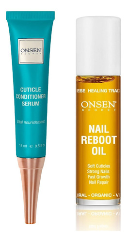 Onsen Secret Nail Reboot Duo - Tratamiento Para Unas Danadas