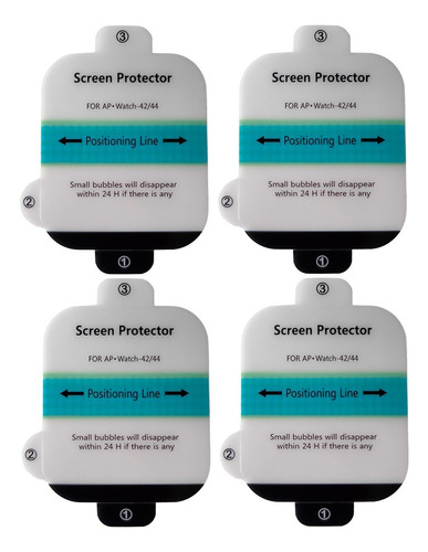 Protector Para Apple Watch Serie 7 45mm X 4 Uds