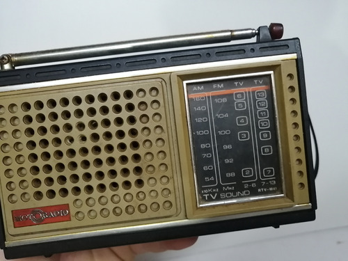 Rádio Motoradio Rtv- M41 - Não Funciona - Ler Descrição!