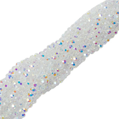 Fio Cristal De Zircônia Transparente 4mm Aprox. 145 Contas | Frete grátis
