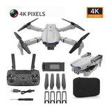 Câmera Profissional Mini Drone E99 Pro2 4k Com 2 Baterias
