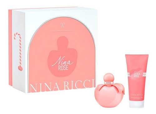 Set Nina Ricci Nina Rose Edt 80ml Premium