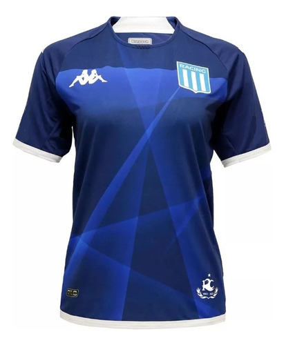 Camiseta Racing Kappa Suplente Mujer Original