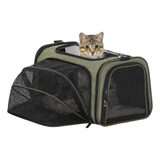 Transportador Expandible Para Gatos Pequeños Bolsa De Viaje