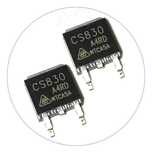 Set X2 Cs830 A4rd C5830 Fet Ultrarápido To-252 Esd Protected