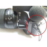 Microfone Dslr Camera Canon Nikon Lapela Profissional Top