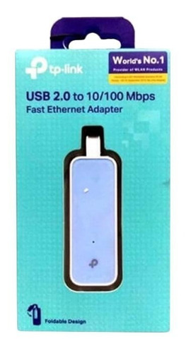 Adaptador De Red Usb 2.0 A Ethernet A 100mbps Ue200