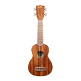 Ukelele Soprano Kala De Caoba Satinada Con Encuadernacion B