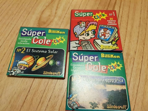 Lote Diskettes Super Cole Colección Revista Billiken