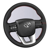Funda Cubre Volante Toyota Hilux 2016-2024 Piel Autentica