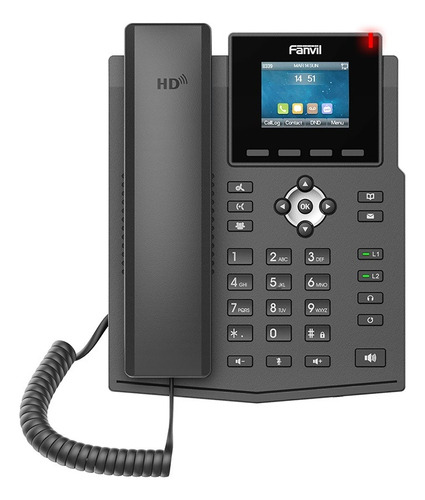 Teléfono Ip Wifi Pantalla Color 2.4 Audio Hd Poe Fanvil X3sw