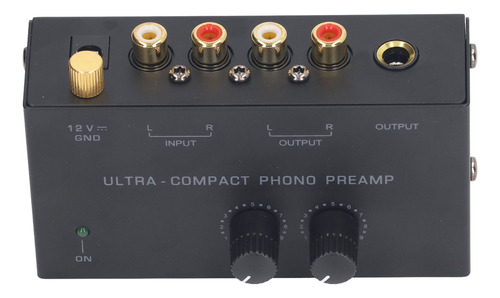 Mezclador De Sonido Profesional Phono Preamp Pp500a Disco De