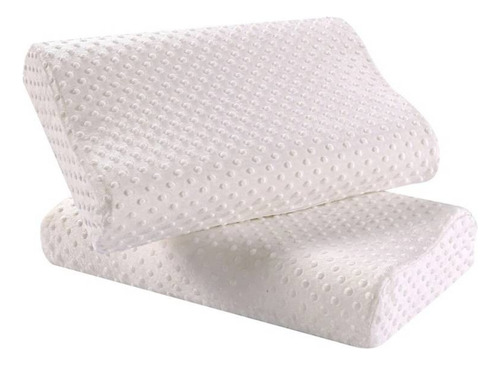 Almohada Memory Pillow Ortopédica  Indeformable Con Aloe