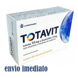 Zaxantina 2mg+luteina 10mg Totavit Com 60 Comprimidos Sabor Sem Sabor