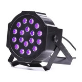 Foco Fluor Par 18 Led Uv Negro Luz Dmx Fiesta - Ultravioleta