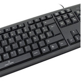 Teclado Alámbrico Perfect Choice Pc-201038 Usb Negro 