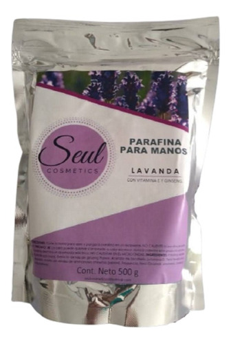 Parafina Para Manos Y Pies Lavanda Spa De 500 Gr. Con Envió