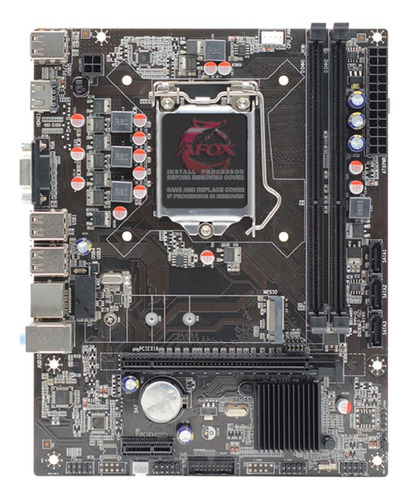 Placa Mãe Afox Ih61-ma5-v6, H61, Intel Lga 1155, Matx, Ddr3