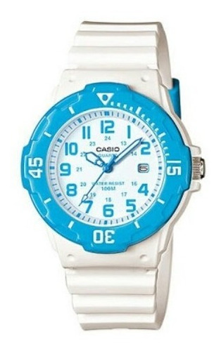 Reloj Casio Modelo Lrw - 200 Bisel Azul