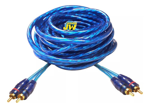 Cable Rca 5 Metros Mallado Para Potencia / Woofer