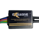 Conversor Rca Remoto Slim Automotivo Exclusive 12v Potencia