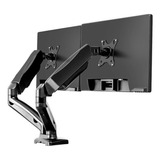 4x Suporte 2 Monitor Tv Aço Mesa Articulad Ajuste Promoção