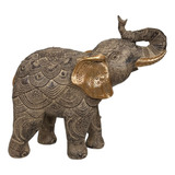 Adorno Elefante Decorativo Figura Decorativa 21x19cm