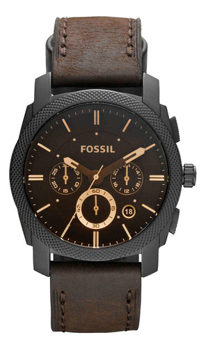 Fossil Fs4656, Watches Hombre, Marrón, 42 Mm