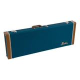 Fender Classic Series Wood Case, Strat/tele Lake Placid Blue