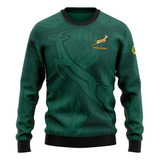 Buzo Cuello Redondo Kapho Rugby Sudafrica Home Niños