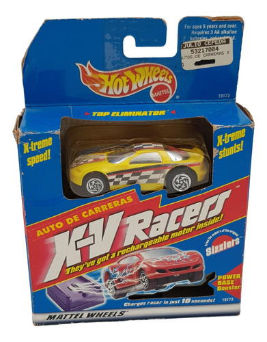 Hot Wheels X-v Xv Racers Top Eliminator 1997 Caja Dañada