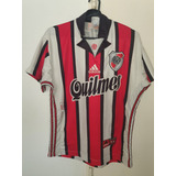 Camiseta River Plate 1999 Tricolor #7 Saviola Talle 2