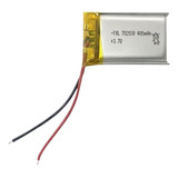 702030 3,7v 400mah Com 2 Fios 7mm X 20mm X 30mm 