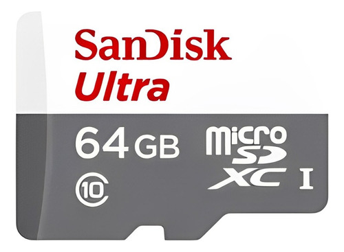 Cartão De Memoria Sandisk Ultra 64gb Compatível C/gopro Hero