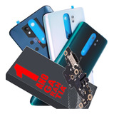 Kit Tampa + Conector Turbo Para Redmi Note 8 Pro + Com Turbo