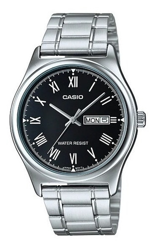 Reloj Casio Mtp-v006 Hombre Acero Doble Calendario Original